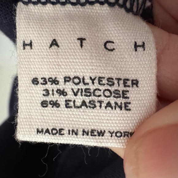 Hatch Maternity The Heidi Dress Navy Blue Small - Picture 7 of 9